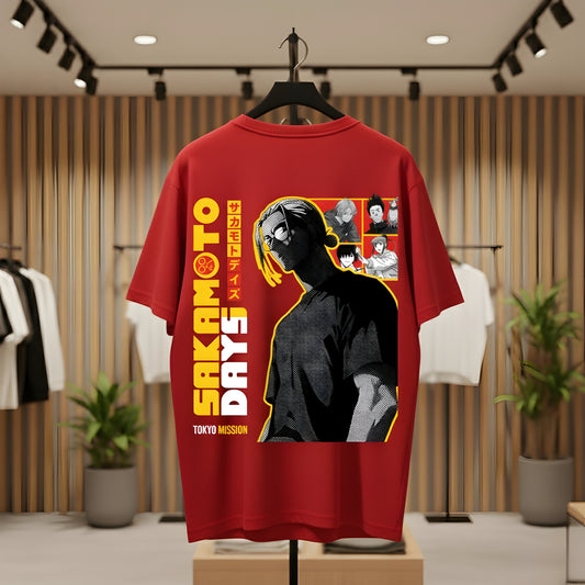 SAKAMOTO DAYS Oversized Tee