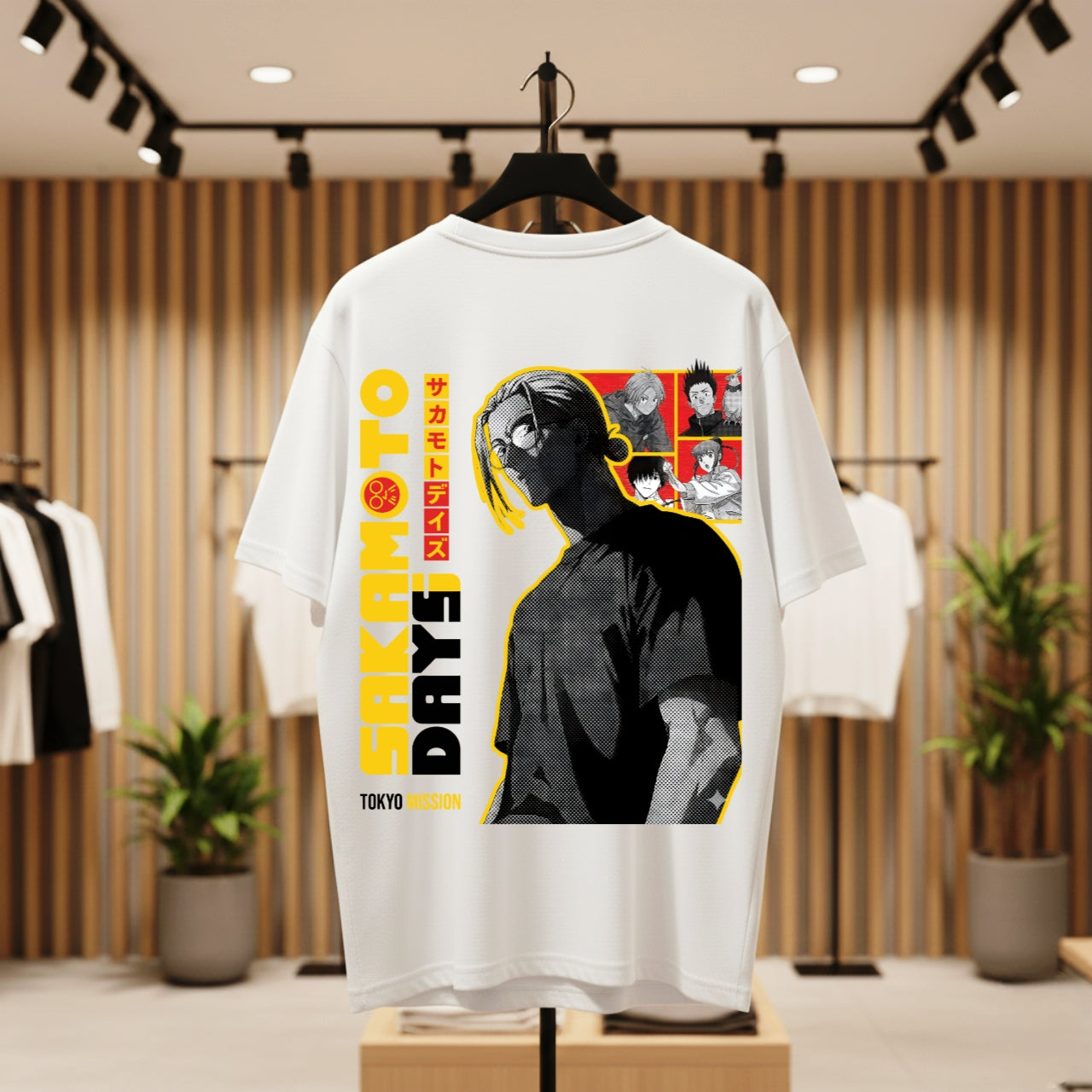 SAKAMOTO DAYS Oversized Tee