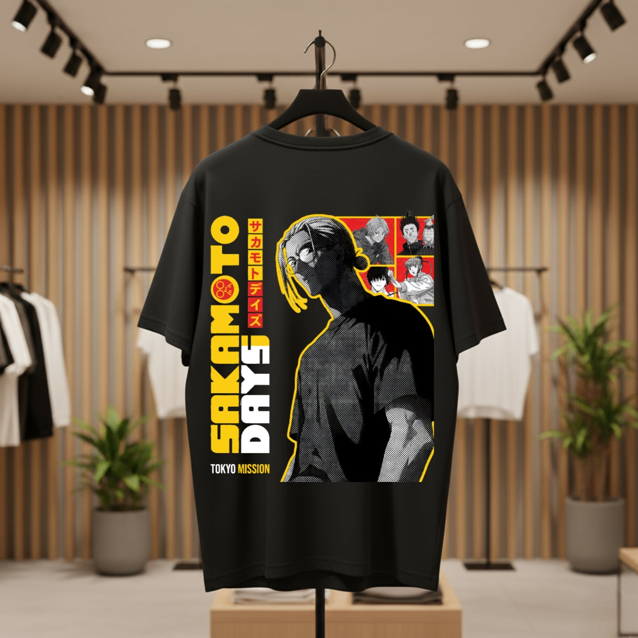 SAKAMOTO DAYS Oversized Tee