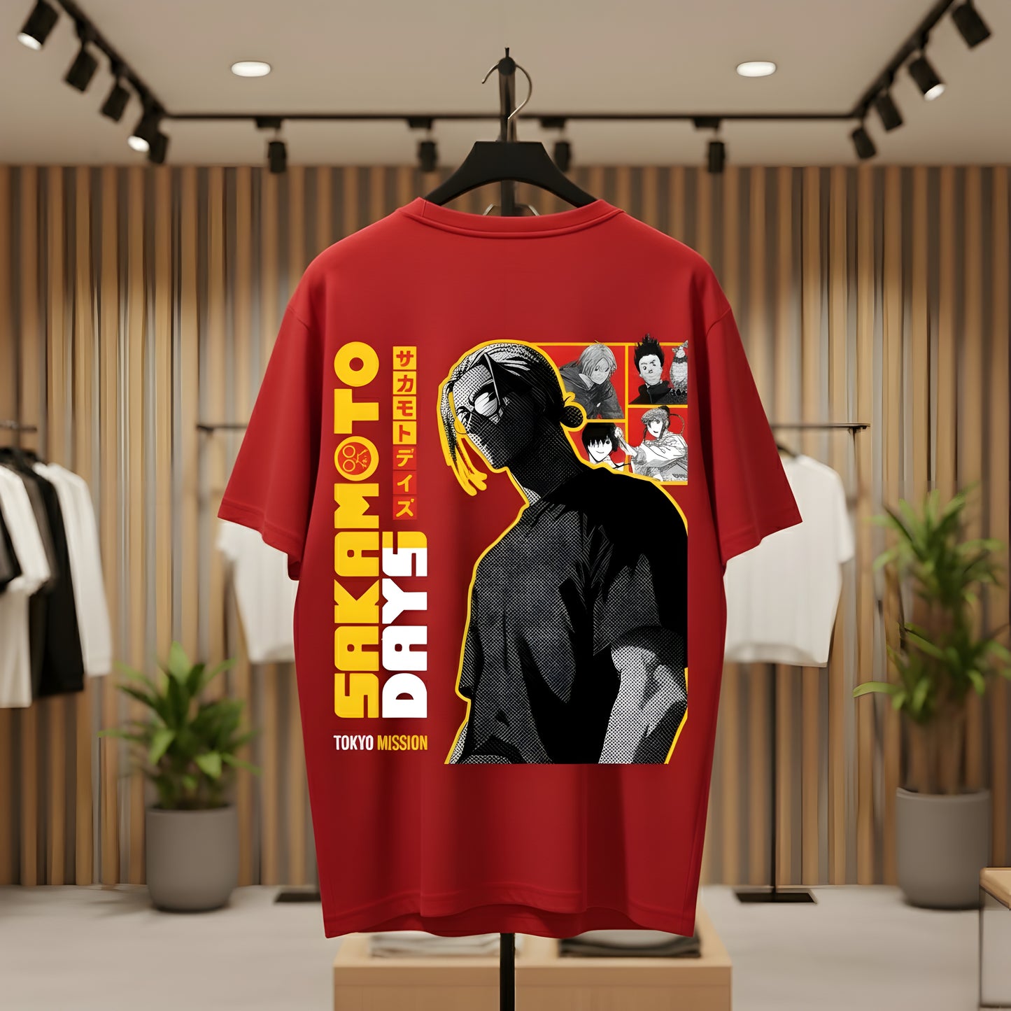 SAKAMOTO DAYS Oversized Tee