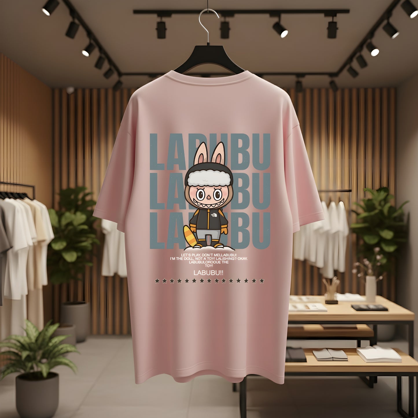 Labubu Women's Oversized T-shirt