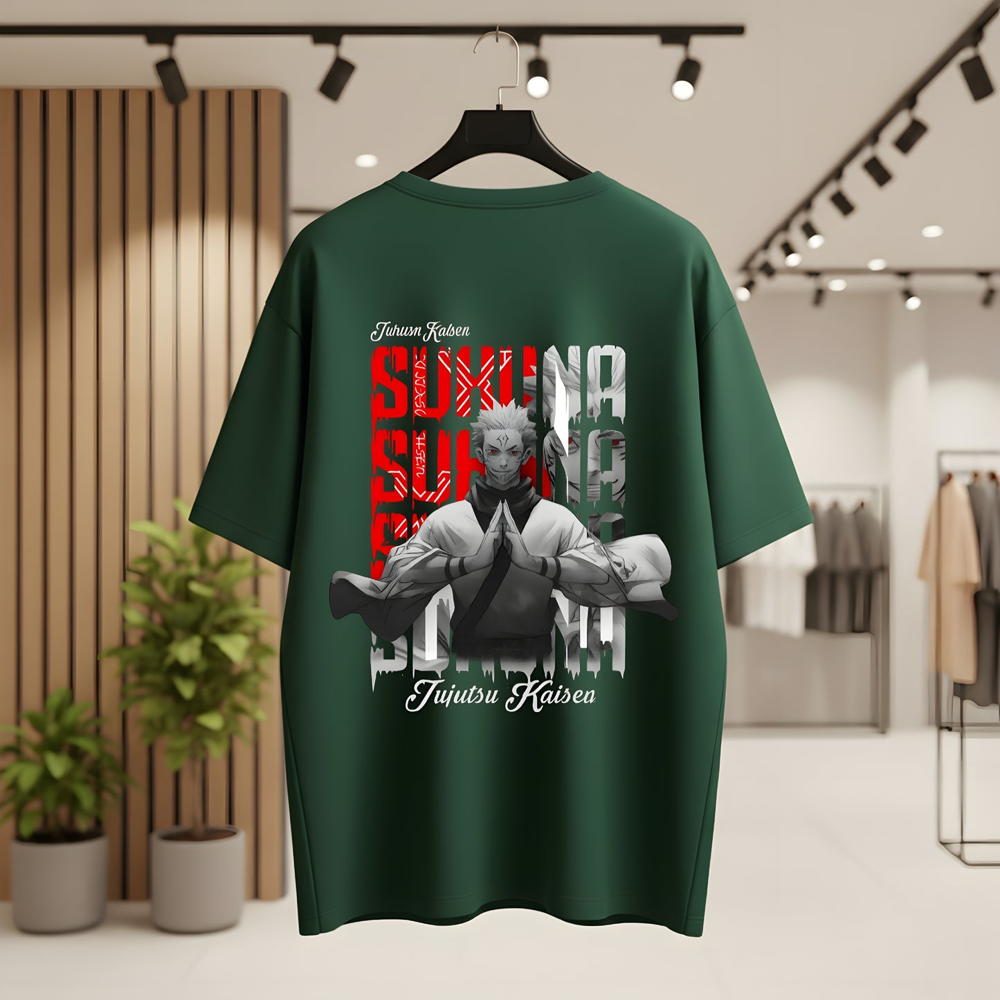 Sukuna Jujutsu Kaisen Oversized T-shirt