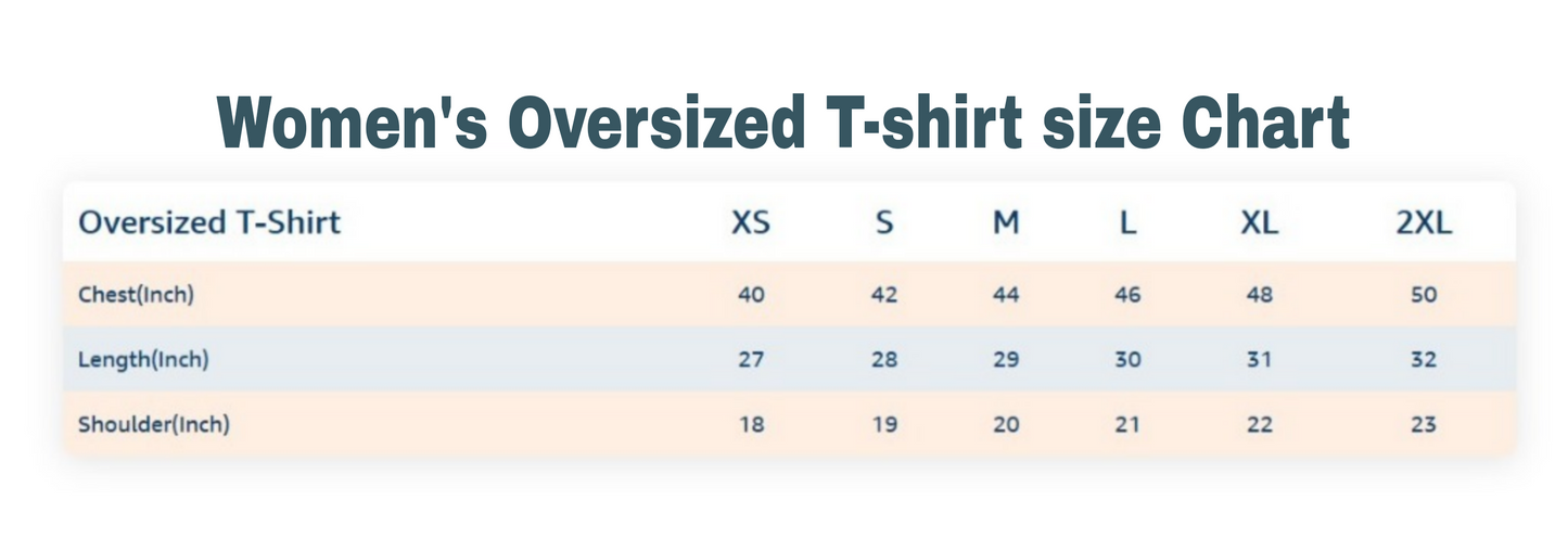 One Step printed Oversized T-shirt