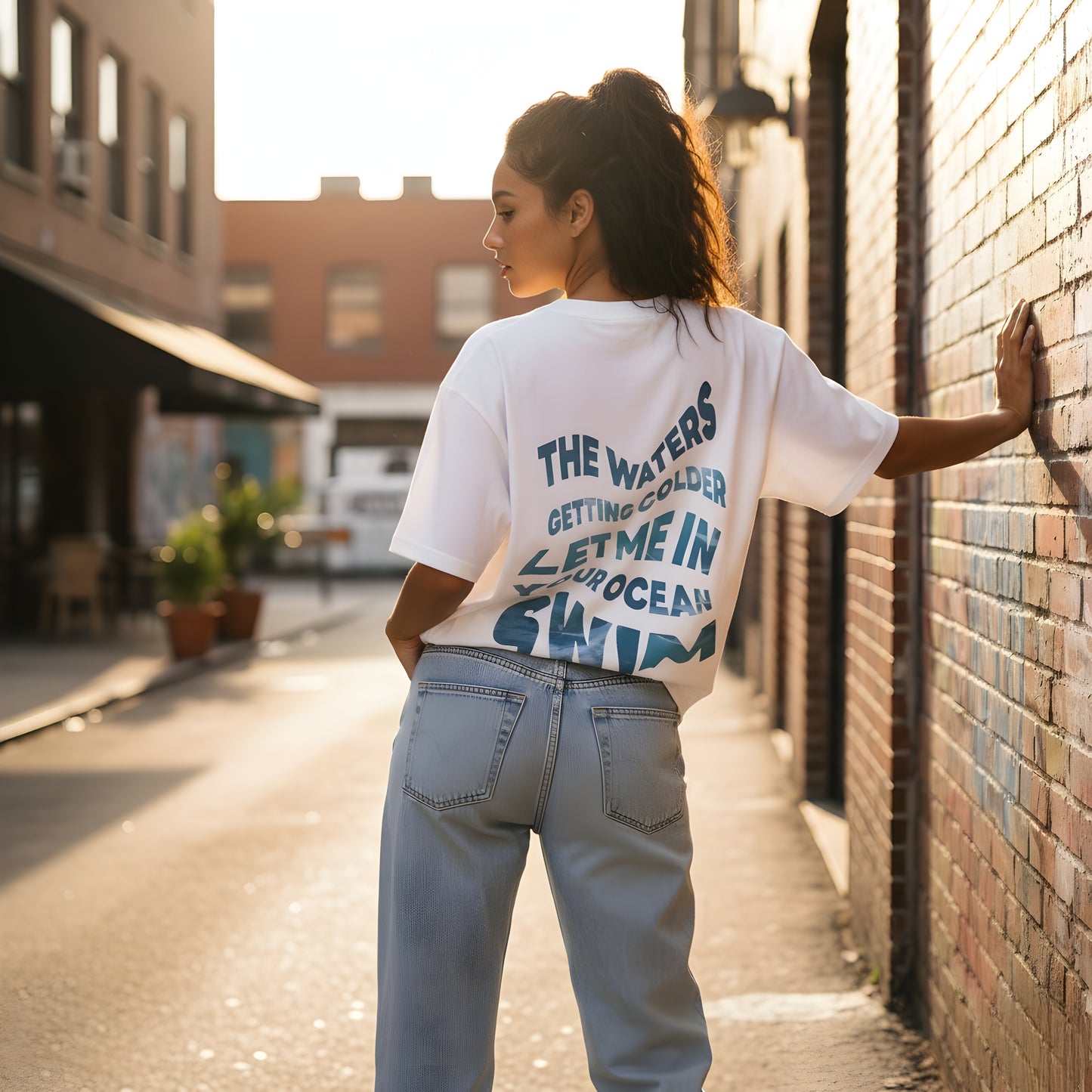 Ocean Women's Oversized T-shirt