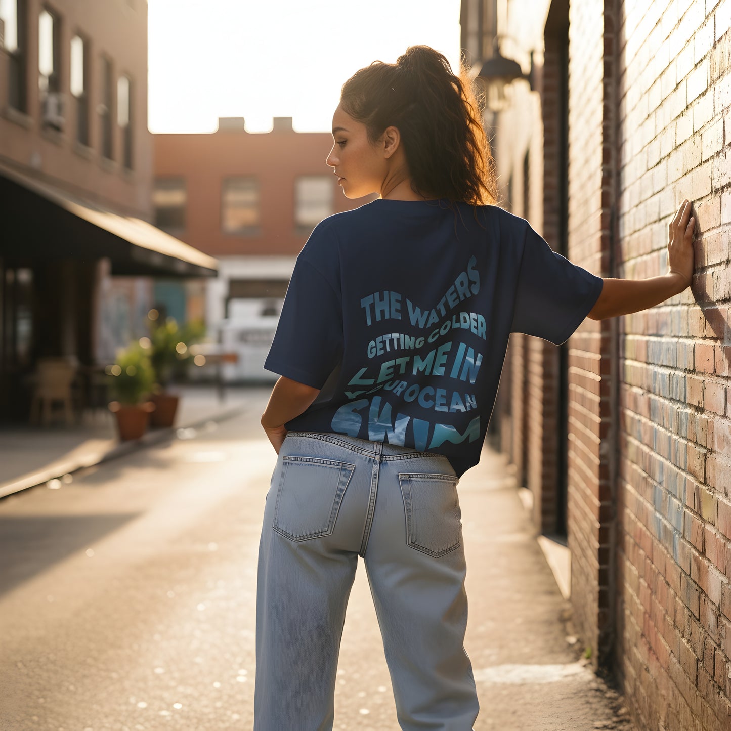 Ocean Women's Oversized T-shirt