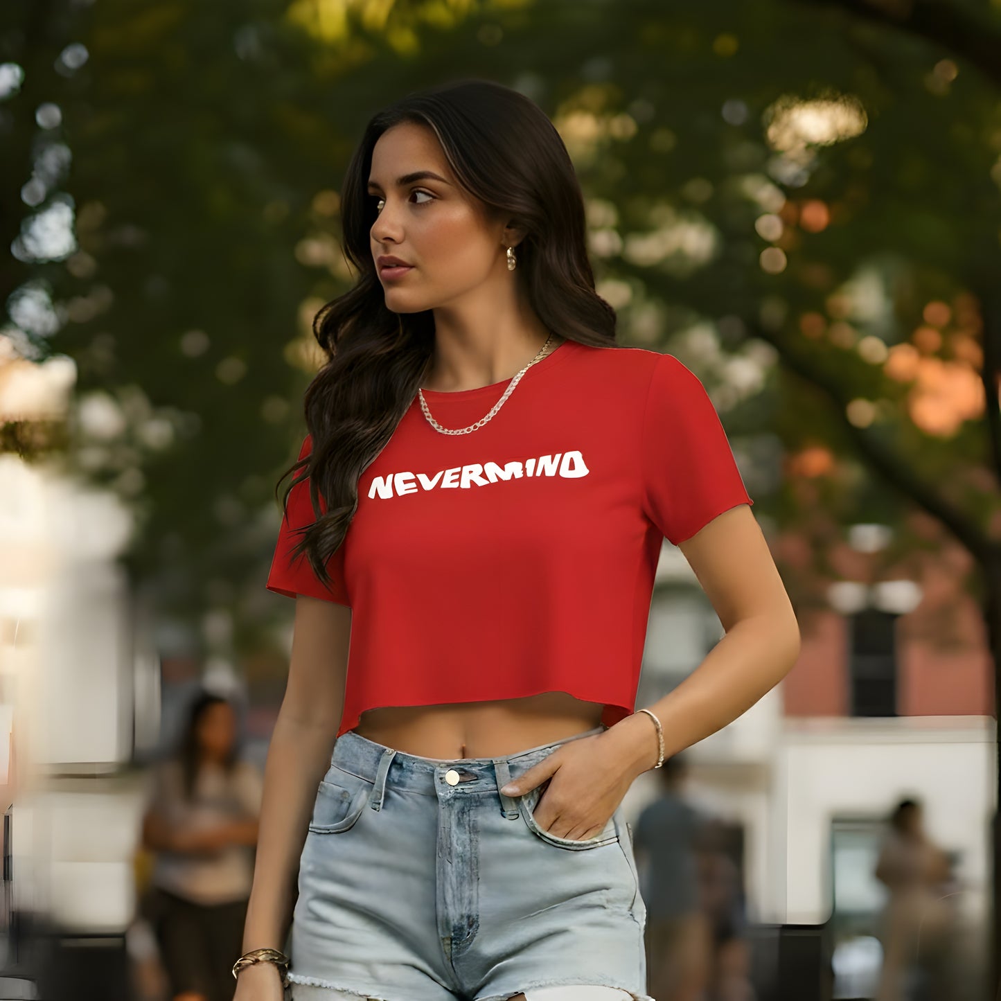 Nevermind Women's Croptop