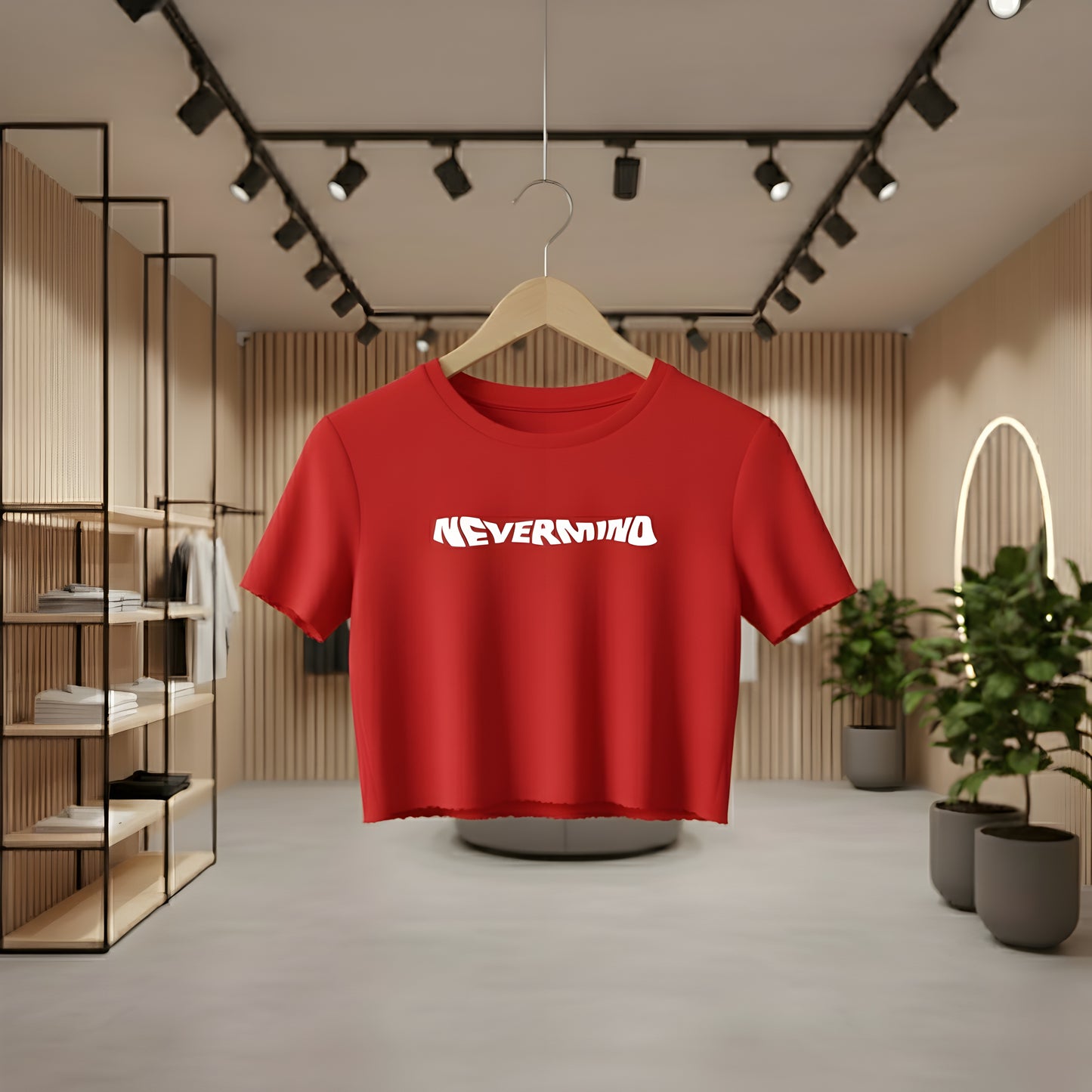 Nevermind Women's Croptop