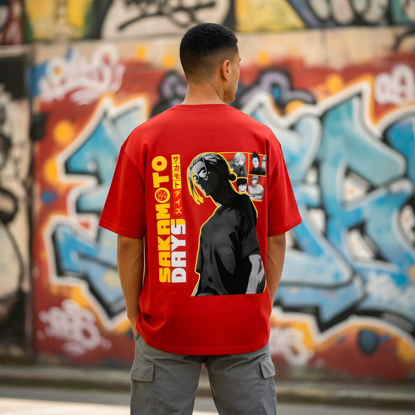 SAKAMOTO DAYS Oversized Tee