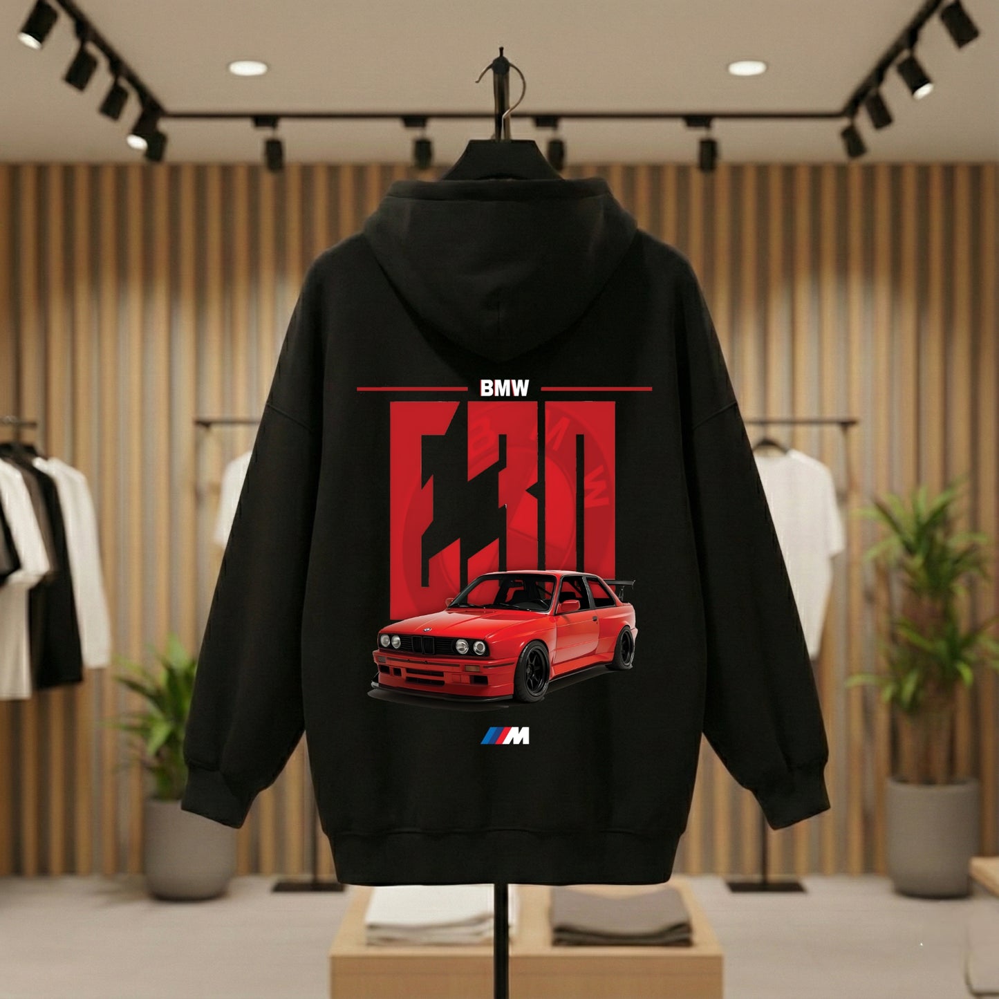 BMW E30 M3 Unisex Oversized Hoodie