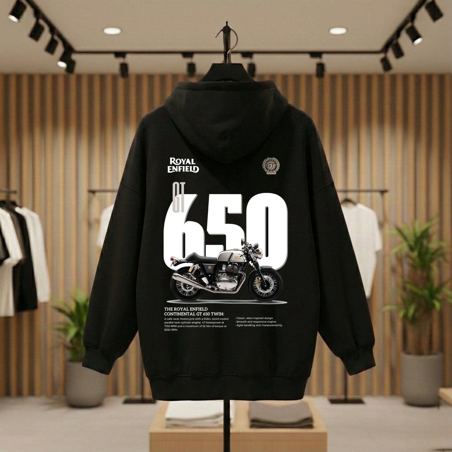 GT650 Unisex Oversized Hoodie