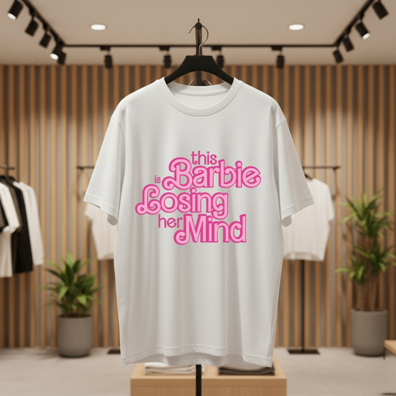 Barbie Printed Oversized T-shirt