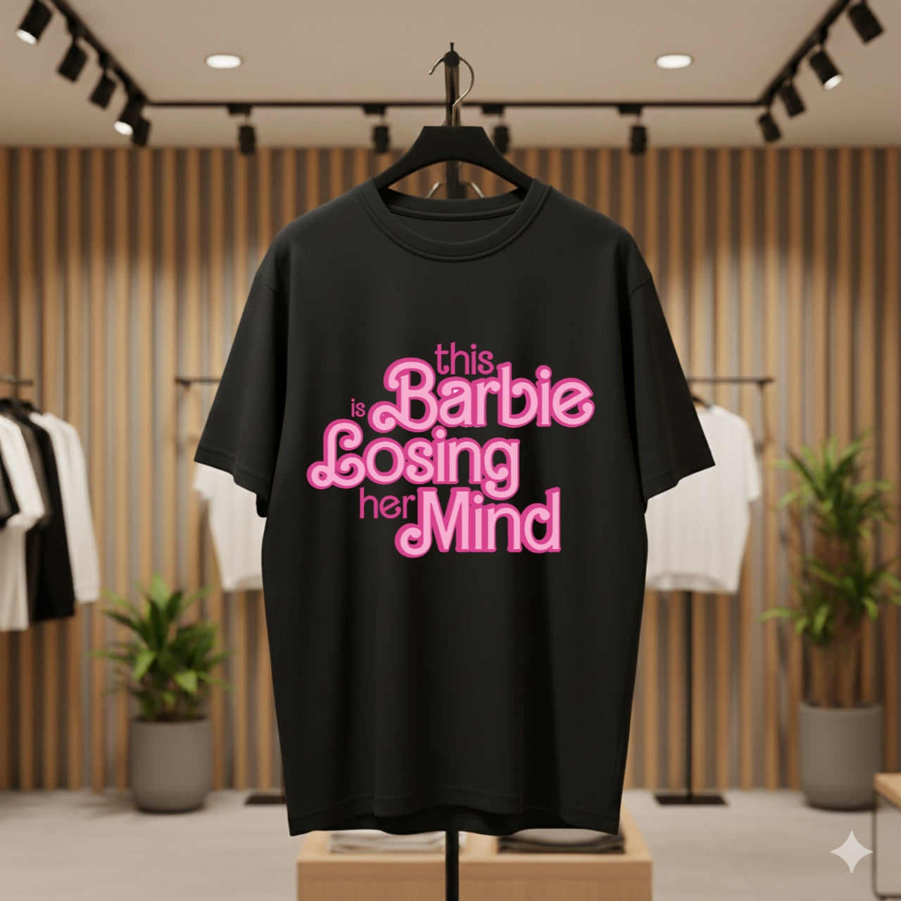 Barbie Printed Oversized T-shirt