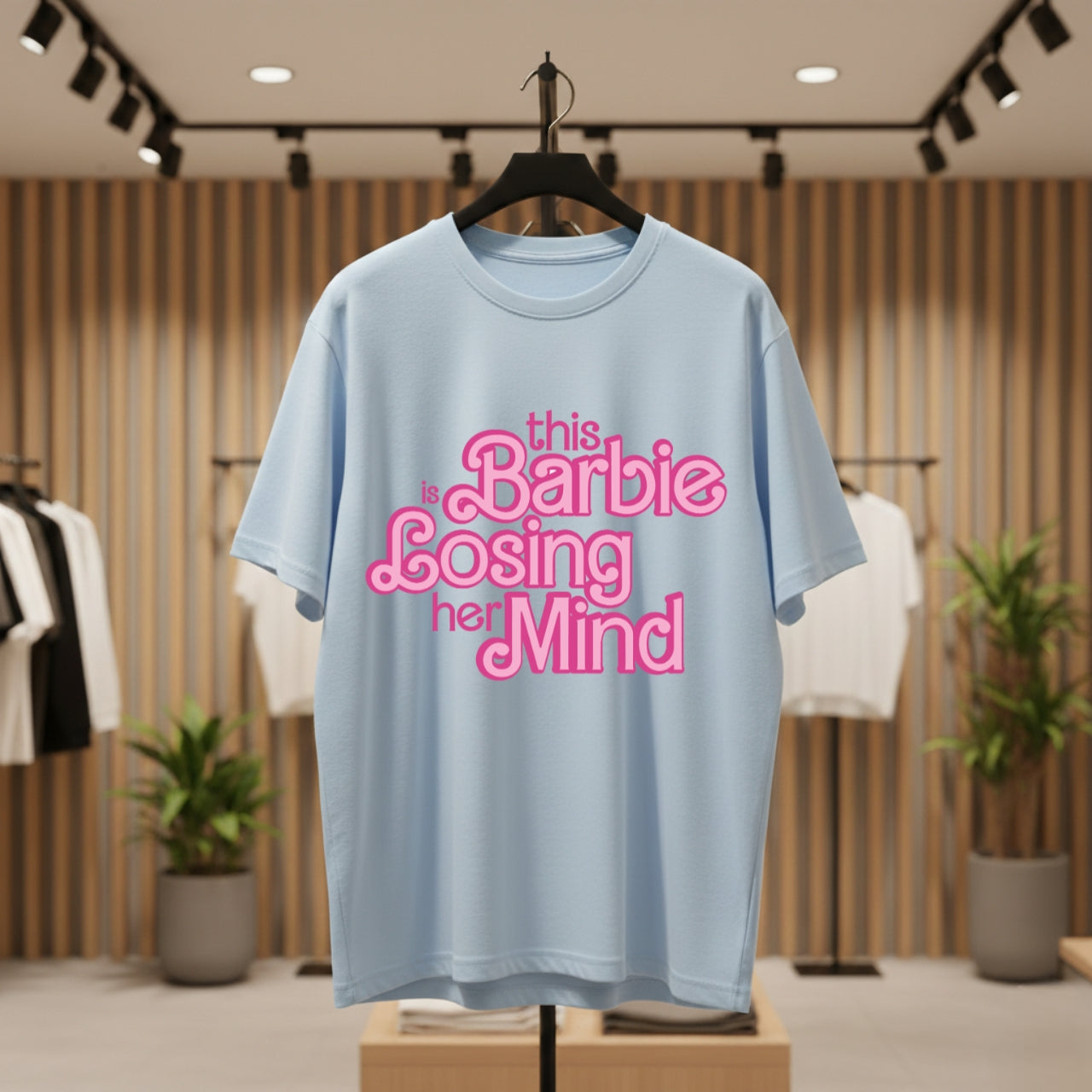 Barbie Printed Oversized T-shirt
