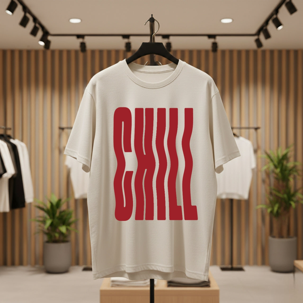 Chill Printed Oversized T-shirt