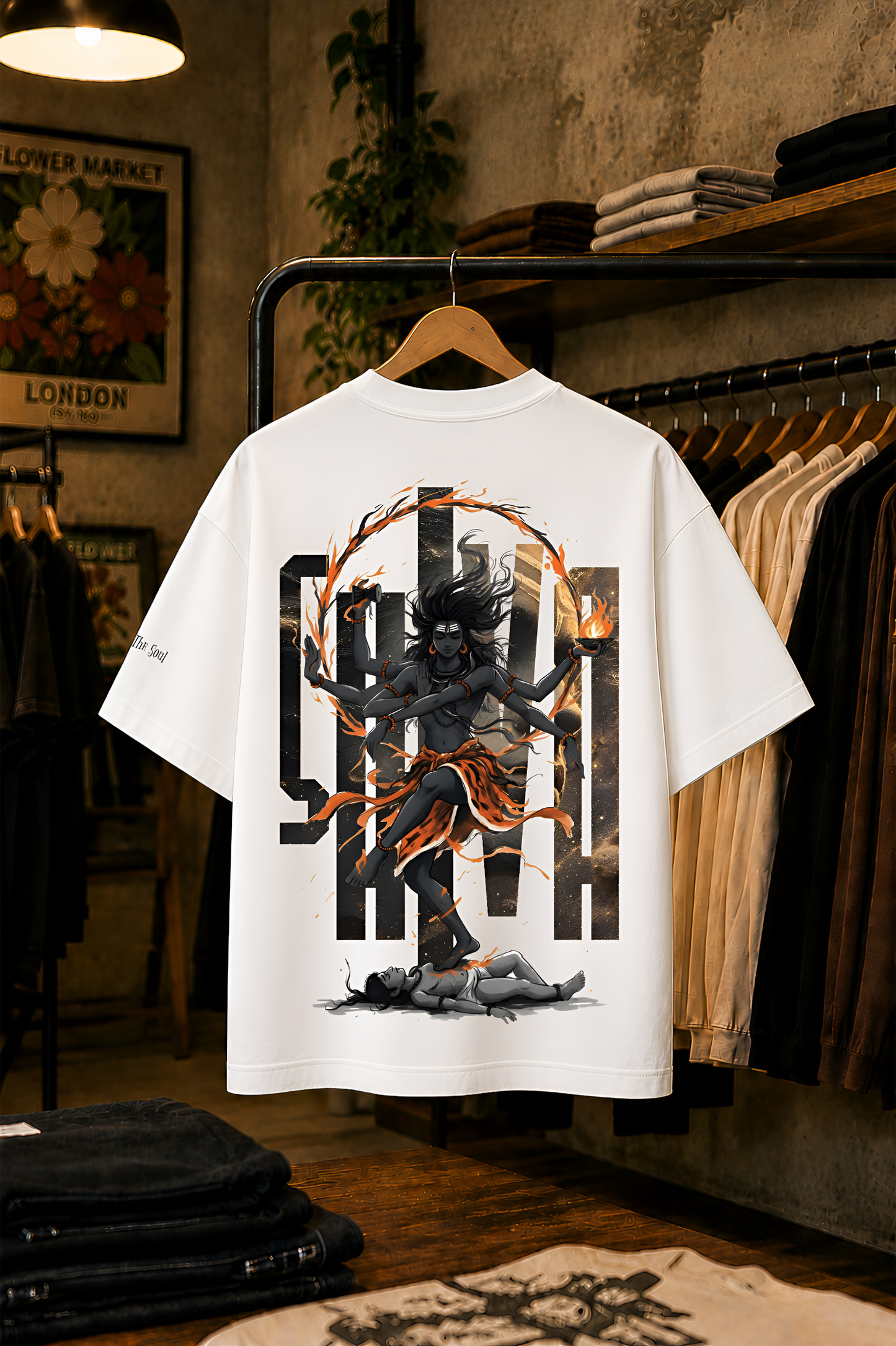 TRISHUL Oversized TEE