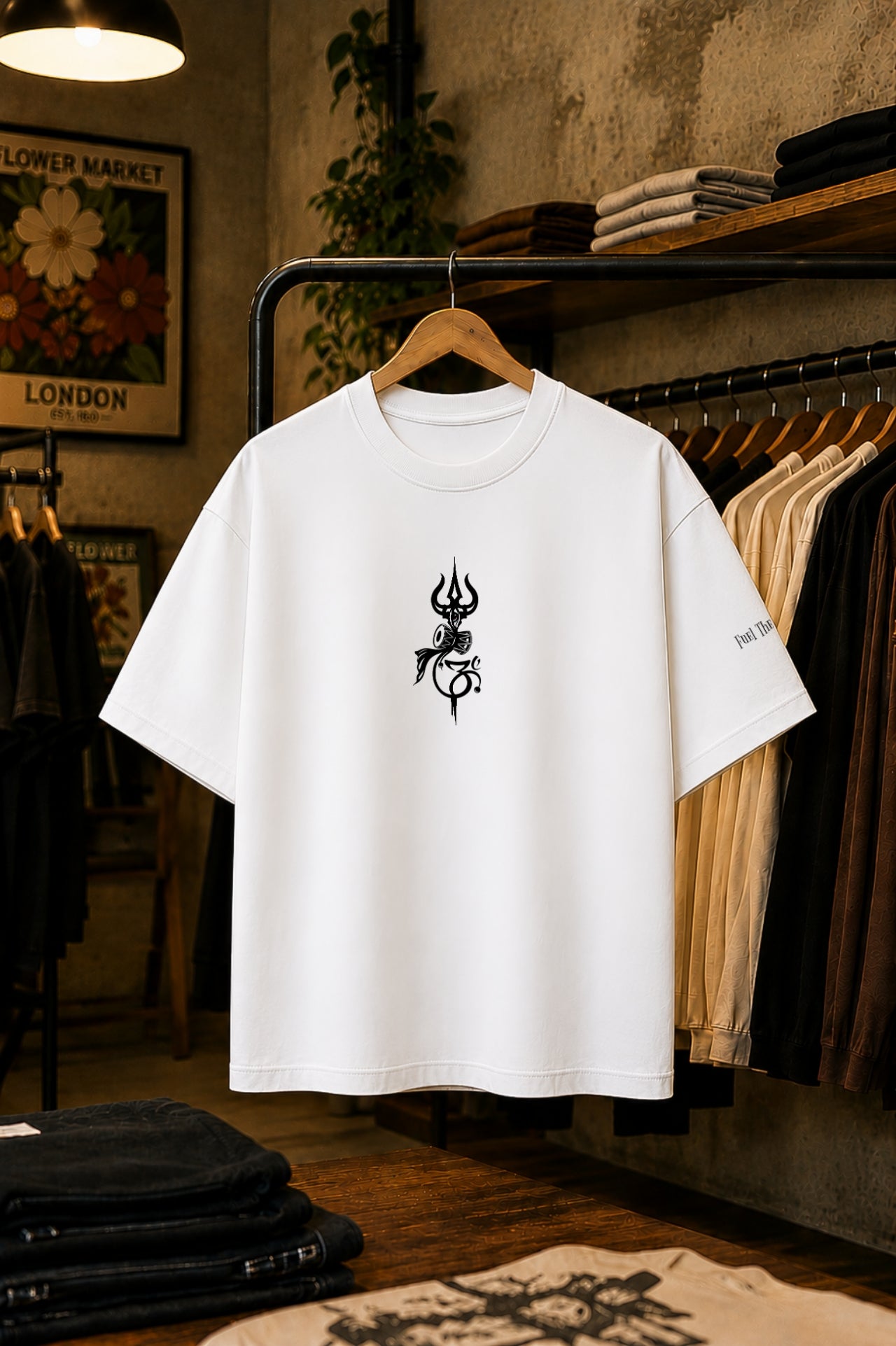TRISHUL Oversized TEE