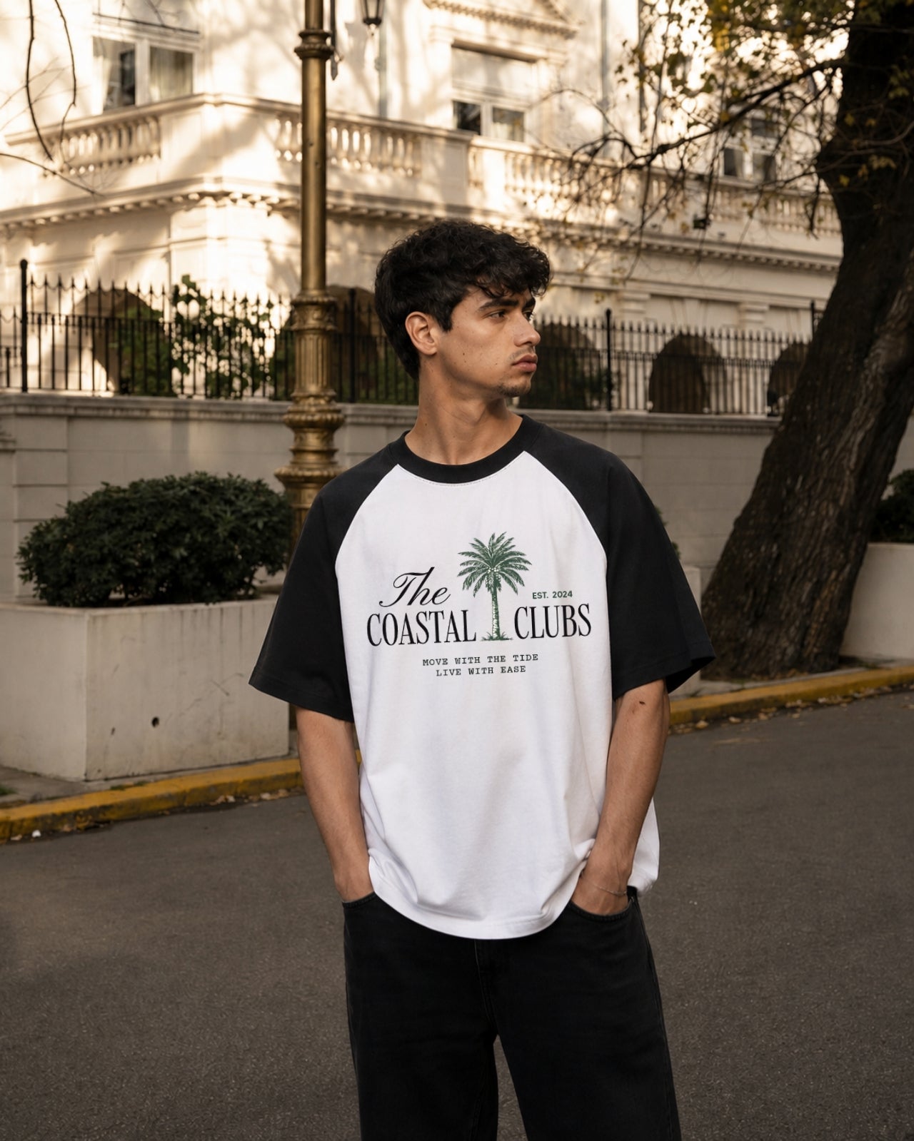 Coastal Club Trendy Oversized tee