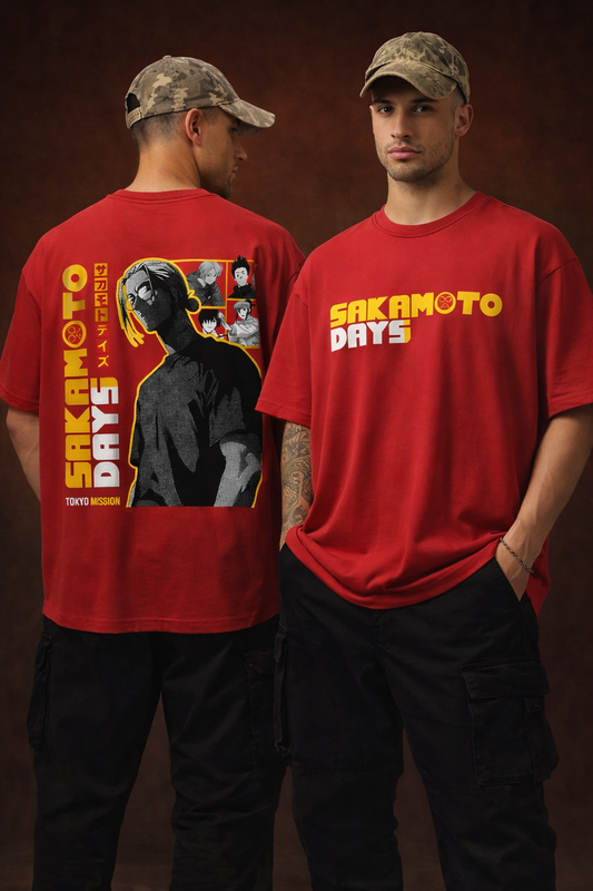 SAKAMOTO DAYS Oversized Tee